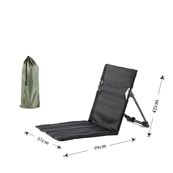 Silla De Playa Plegable Ligera Para Camping Y Exterior Silla Reclinable De Tamaño Compacto Para Paseos Al Aire Libre Y Parques - 1