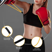 Cuerda De Entrenamiento De Boxeo 1 PC Cinta Elástica De Resistencia Para Golpes En Aire Sanda Thai Fitness Completo Unisex - details 4