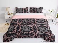 Conjunto de EDREDON+FUNDA DE ALMOHADA colcha estampada de 300g con relleno + 2 fundas de almohada de 50x70 - Tamaños 90/135/150 EDREDON Nórdico Reversible de Alta Calidad - details 4