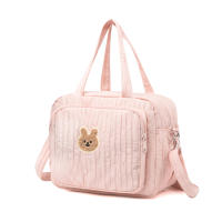 Bolso De Moda Para Mamá Multi Funcional Con Organizador De Pañales Para Viajes Bolsa De Mano Para Mujeres Con Niño - details 12