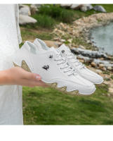 Zapatos De Verano Para Hombre Tamaños Grandes Casual Comodidad Baja Suela Suave Transpirable Deporte Cuero Sintético Bota Plana - details 24