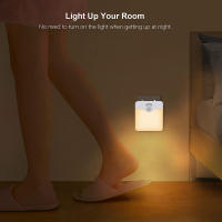 Lámpara LED De Sensor De Movimiento Para Habitación De Niños Con Sensor De Atardecer Hasta Medianoche Luz Nocturna Dimmable Sin Cable Eficiente Energéticamente Con Enchufe UK EU Para Pasillo - details 12