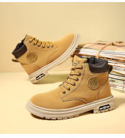 Botas De Tobillo Para Hombre Botines Retro De Trabajo Impermeables De Cuero Alta Calidad Chelsea Botas De Otoño Invierno Con Suela De Goma Talla Fija - details 13