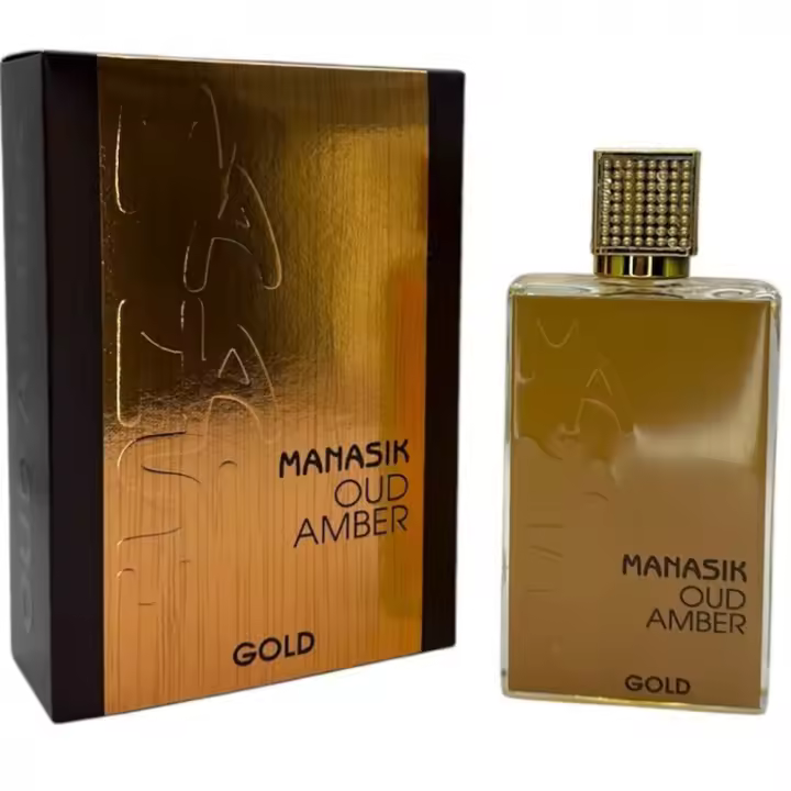 Manasik OUD EMBER GOLD Arabe Eau de Parfum Unisex 100ml Colonia - 1