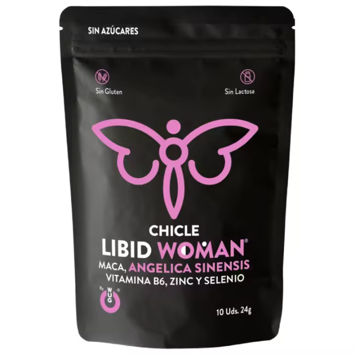 Chicle Femenino para Aumentar la Vitalidad Íntima | Efecto Rápido y Natural Chicle Libid Wug - 1