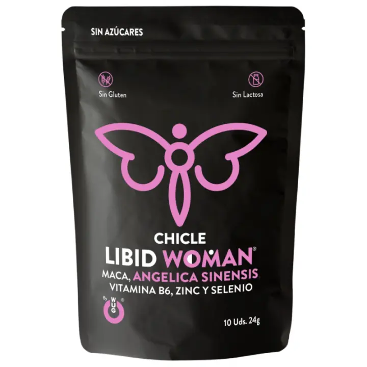 Chicle Femenino para Aumentar la Vitalidad Íntima  Efecto Rápido y Natural Chicle Libid Wug - 1