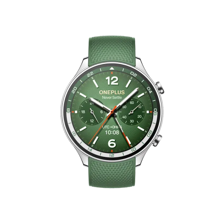 Smartwatch - OnePlus Watch 2R relojes inteligentes smartwatch Versión Global, Batería 100 horas de duración , Modos de deporte diferentes más de 100,  Snapdragon™ W5 + BES2700, Pantalla 1.43" AMOLED + AOD, GPS de doble frecuencia, Diseño moderno - 1