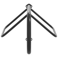 vidaXL Soporte de silla de montura de pared hierro negro - details 3