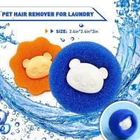 Kit De Bola De Lavandería Mágica Reutilizable Herramienta De Limpieza Para Ropa Catcher De Pelos De Perro Y Gato Para Máquina De Lavar - details 10
