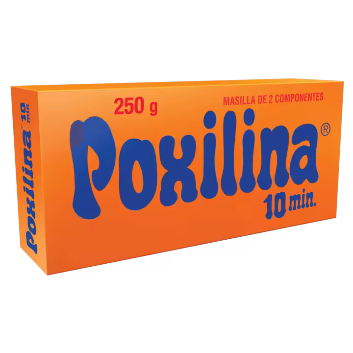 Masilla 2 Componentes Poxilina 250 gr 10 minutos Poxipol - 1