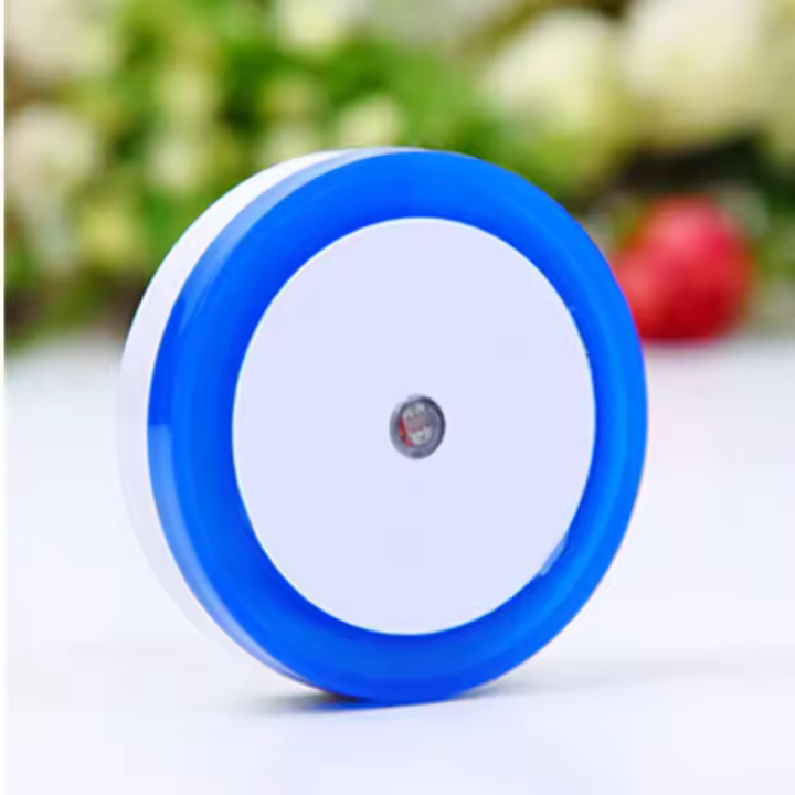 Lámpara Nocturna LED De Pared Con Sensor Automático Para Dormitorio Habitación De Niños Pasillo Corredor Y Escaleras EU/US 110V 220V Mini Encantadora - 1