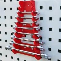 Organizador De Llaves Rojo En Plástico Rack De Almacenamiento Para Herramientas Soporte Para Llaves Estándar Organizador De Sockets - details 3