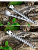 Tiartisan Cuchara De Titanio Ultraligera Con Mango Largo Para Camping Y Exterior Utensilio De Comedor Pulido Mate Portátil - details 12