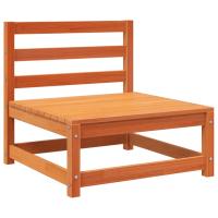 vidaXL Sofá jardín sin reposabrazos madera maciza de pino 70x70x67 cm Pino natural, Pino blanco, Marrón pino Conjunto Terraza Muebles Jardín Exterior Juego de Muebles de jardín Mueble Jardín Exterior Muebles de Salon Exterior - details 3