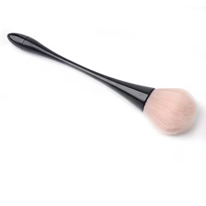 Brocha De Polvo Dorado Profesional Para Arte De Uñas Y Maquillaje Grande Herramienta De Cosméticos Para Rostro - 1