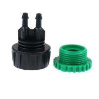 Conector Y Para Manguera 1/4" a 1/2" 3/4" Femenino Adaptador De Riego Para Jardín Plástico Resistente a Químicos - details 9