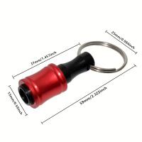 Portabrocas De Aleación De Aluminio 6Pcs 1/4 Pulgada Rosca De Desbloqueo Luz De Extensión Rápida Para Herramientas Manuales - details 2