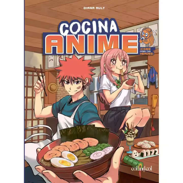 LIBRO DE COCINA JAPONESA COCINA ANIME Come como tu personaje favorito: desde el bento hasta el yakisoba - 1