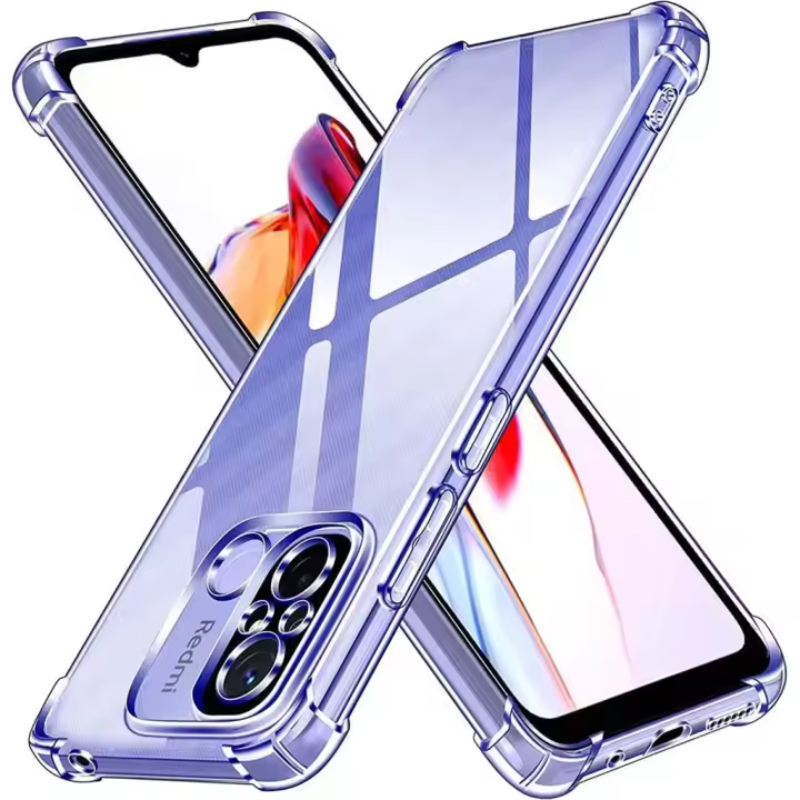 Funda Transparente De TPU Suave Para Xiaomi Redmi 13C 12C 12 5G 10C 4G 10A 10 9T 9A 9C Nfc 9 8A 8 Protección Antichoque Cubierta Media - 1