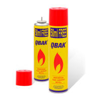 Pack de 2/4/12 unidades de Gas para Mecheros con 5 Adaptadores para Recargar Encendedores y Mecheros | Capacidad: 300 ml | Recargue los mecheros de un modo económico y fácil de utilizar | RevolutionLine - details 0