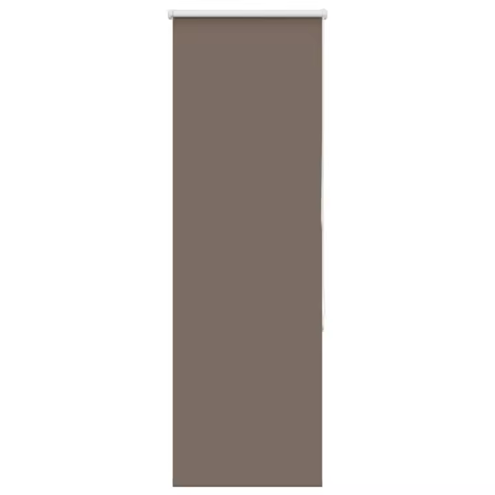 Estor Enrollable Opaco Color Café 50x175 cm Tela Ancho 45,7cm - 1