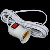 Soporte De Bombilla Con Interruptor E27 2.5/4M Cable Plug-in Para Lámpara Colgante Estilo Americano Portátil Base De Luz 1PC - details 6