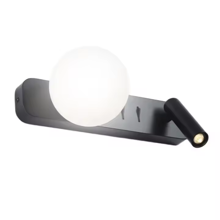 Lámpara De Pared LED Moderna 7W 3W Con Interruptor Rotación Para Iluminación De Dormitorio Lámpara De Decoración Para Foyer Y Estudio - 1
