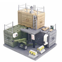 Bloques De Construcción Militar WW2 World War 2 Para Niños Soldados De La Policía SWAT Base De Cannon Arma De Juguetes Compatible Con Lego ABS Sin Batería - details 1