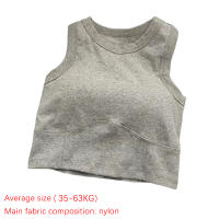 Camiseta De Verano Para Mujer Con Encaje Y Almohadillas De Sujetador Slimming Wrap Cintura Alta Sin Mangas Deporte Fitness Nylon - details 6