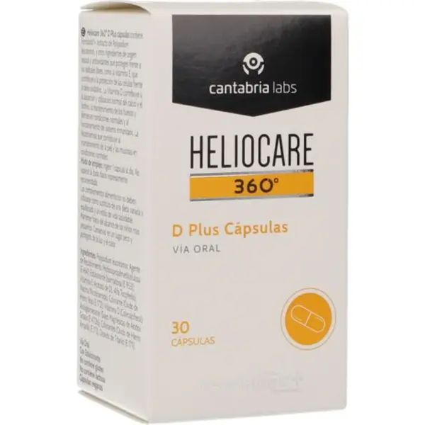 HELIOCARE 360 D PLUS 30 CAPSULAS