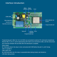 Módulo De Relé Individual ESP32 WiFi Bluetooth Placa De Desarrollo Con Puerto De Descarga UART Flash De 4M Bajo Voltaje AC90-250V Para Juguete Eléctrico - details 4