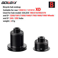 Adaptador De Eje De Bicicleta GOLDIX Para Hubs QR/THRU 100X9 100X12 110X15 135X10 141X10 142X12 148X12 Compatible Con MTB/Road Bike Material De Aleación De Aluminio - details 1