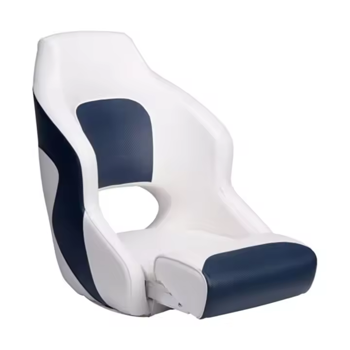 Talamex Asiento Plegable Captain Deluxe Transparente - 1