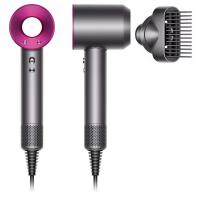 Secador de Pelo  Supersonic HD07 Níquel/Fucsia Viene con 5 accesorios Cuidado del cabello de secado rápido - details 0