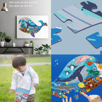 Rompecabezas De Animales Únicos Para Niños Juguete De Rompecabezas Con Caja De Regalo De Papel Juegos Educativos Montesorri Para Niños Y Niñas - details 3