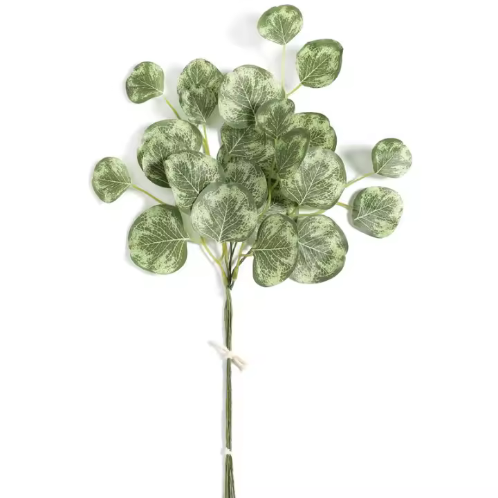 Arreglo De Hojas Verdes Artificiales Para Decoración De Hogar Y Bodas Adorno Para Ramo Novia Accesorio DIY De Jardín Y Habitaciones - 1