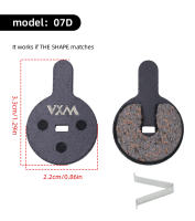Pads De Freno De Disco Hidráulico VXM Para Bicicleta Semi-métalicos Código De Guía E9 DB ER MT6/4 Piezas De Bicicleta M8020/6100 MT200 - details 19