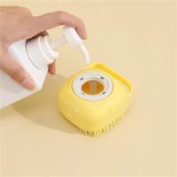 Cepillo De Baño De Silicona Para Bebés Y Niños Cepillo De Masaje De Grooming Accesorios De Baño Limpieza Corporal Material De Plástico - details 7