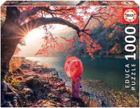 Educa Puzzle 1000 amanecer en el rio katsura Incluye Pegamento Fix Puzzle Educa 18455 - details 0