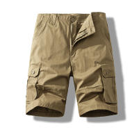 Shorts Deportivos Para Hombre Talla Grande Pantalones Cargo Bermuda Rectos Algodón Cómodo Para Gimnasio Y Running - details 6