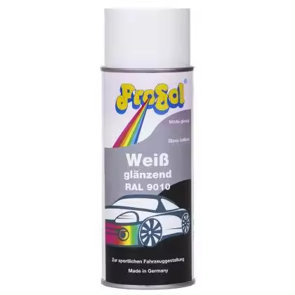 Spray Pintura Blanco Brillo Automoción - 1