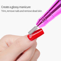 LULAA Máquina De Uñas Eléctrica Conjunto De Herramientas Para Manicura Y Remoción De Polvo De Gel Con Corte De Acero Inoxidable Velocidad Sin Carga De 35000rpm - details 3