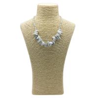 VivaEsencia – Collar de Jaspe Blanco Natural Hecho a Mano | Armoniza emociones, aporta claridad mental y paz interior | Estilo Boho con energía protectora para rituales, meditación y bienestar diario - details 6