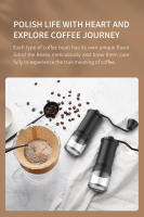 Molino de Café Kolitong para Hand Drip y Expreso | Modos Profesionales Duales · 30 Grados Ajustables · Cuchillas Silenciosas de Inoxidable | Eléctrico, Recargable USB y Portátil para Hogar y Viaje KMDJ-D - details 1