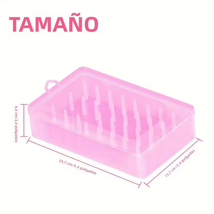 Caja De Coser Portátil Con 42 Hilos Y Gran Capacidad Para Agujas Y Hilo Organizador De Manualidades DIY Caja De Costura a Mano - 1