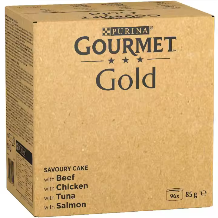 PURINA GOURMET Gold Tartelette Pack Surtido 96x85gr Comida húmeda gato - 1