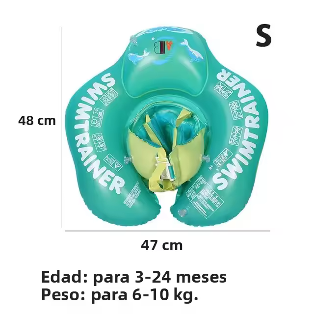Anillo Inflable Para Bebé Flotador De Axila Juguete Acuático Para Niños Accesorios De Piscina Circulo De Baño Para Bebés Y Niños Pequeños - 1