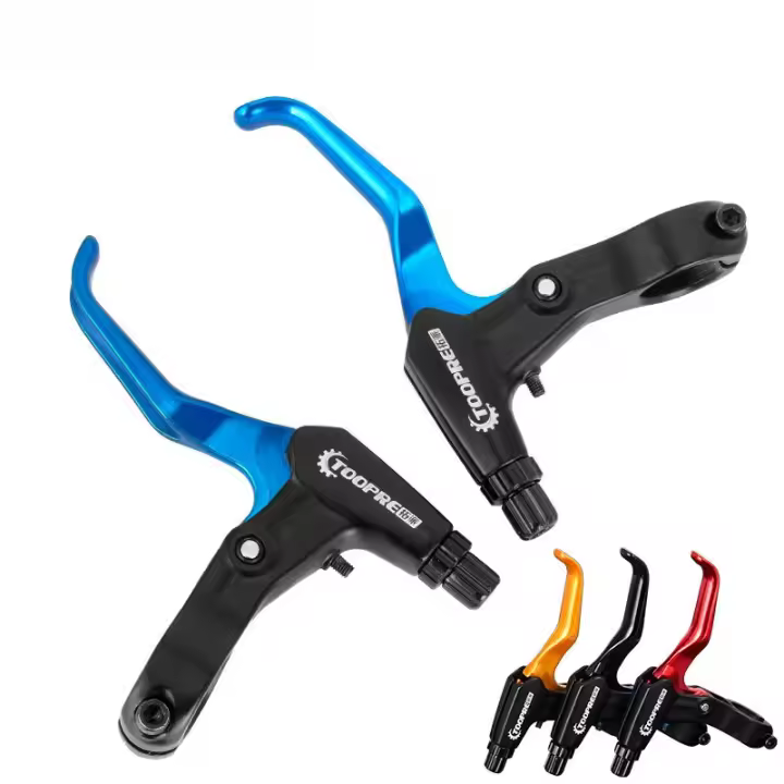 Manillar De Freno De Bicicleta 3 Dedos Aleación De Aluminio Para V-brake Y Discos Sram Para Mountain Y Road Bike - 1