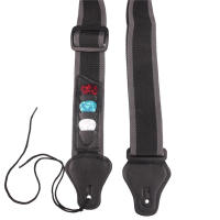 Correa De Guitarra Eléctrica Ajustable Con 3 Portadores De Acordes PU Cierre De Metal Para Acústica Y Bass Accesorios De Correa De Guitarra GYH - details 2