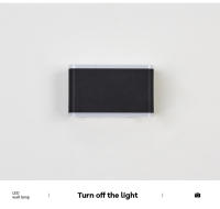 Lámpara De Pared LED Impermeable IP66 Para Exterior Y Interior Iluminación Para Jardín Pasillo Dormitorio Sala De Estar Estilo Moderno - details 5